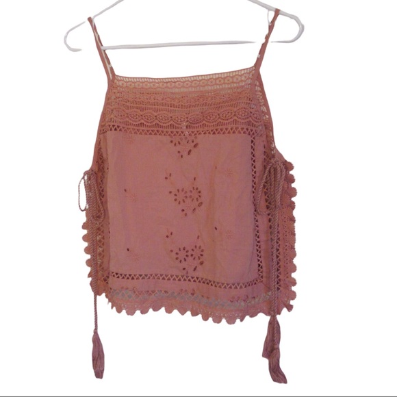 Free People Tops - Free People Garden Party Crochet Summer Top